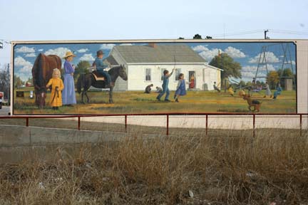 McKeever School, full mural